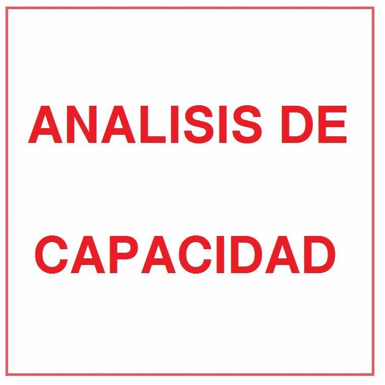 Análisis de capacidad - Imagen 1