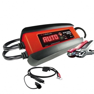 Cargador Schumacher 12V-3A- Cargador para motos, Cargador batería coche - Imagen 1