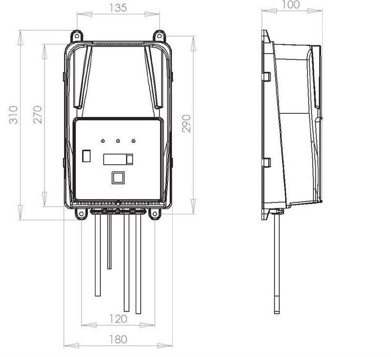 Cargador SPE CBHF Series 12V 24V 36V 48V - Cargador Fregadora, Cargador carretillas - Imagen 2