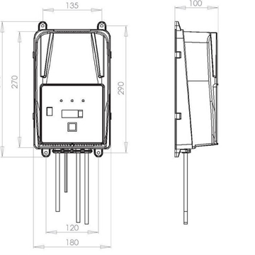 Cargador SPE CBHF Series 12V 24V 36V 48V - Cargador Fregadora, Cargador carretillas - Imagen 2