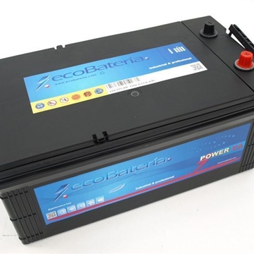 Ecobateria 12v 220Ah 1000A - Batería maquinaria pesada Batería camiones Batería Barcos - Imagen 1