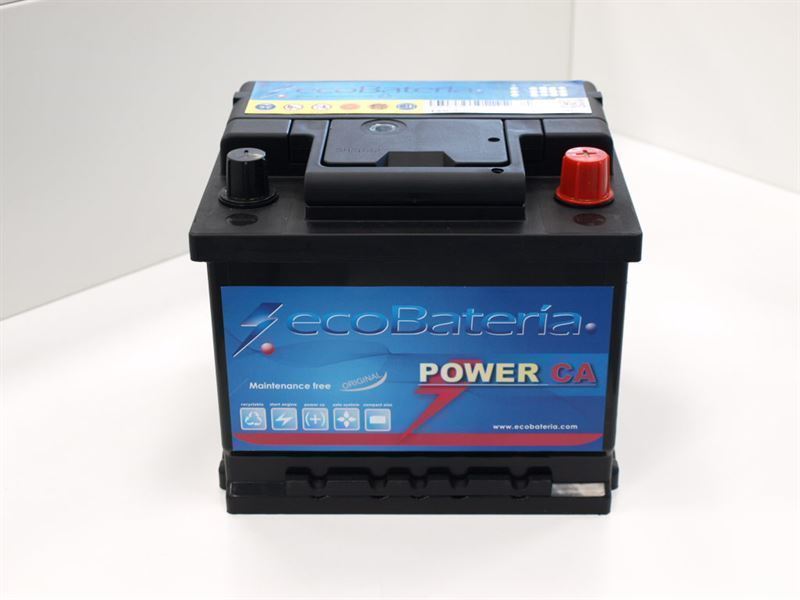 Ecobateria 12v 45Ah 390A - Batería Coche, Batería Barco, Batería Tractor - Imagen 1