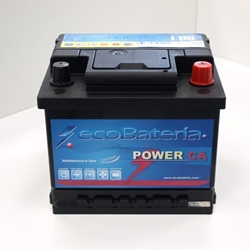 Ecobateria 12v 45Ah 390A - Batería Coche, Batería Barco, Batería Tractor - Imagen 1