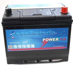 Ecobateria 12v 80Ah 540A - Batería Coche, Batería Barco, Batería Tractor - Imagen 1