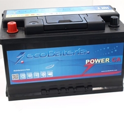 Ecobateria 12v 80Ah 700A - Batería Coche, Batería Barco, Batería Tractor,Batería Furgon - Imagen 1