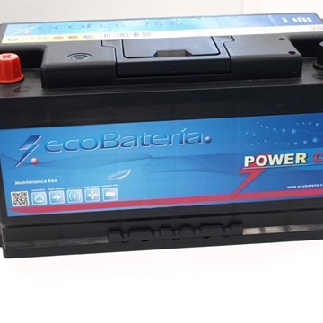 Ecobateria 12v 97Ah 780A - Batería Coche, Batería Barco, Batería Tractor,Batería Furgon - Imagen 1