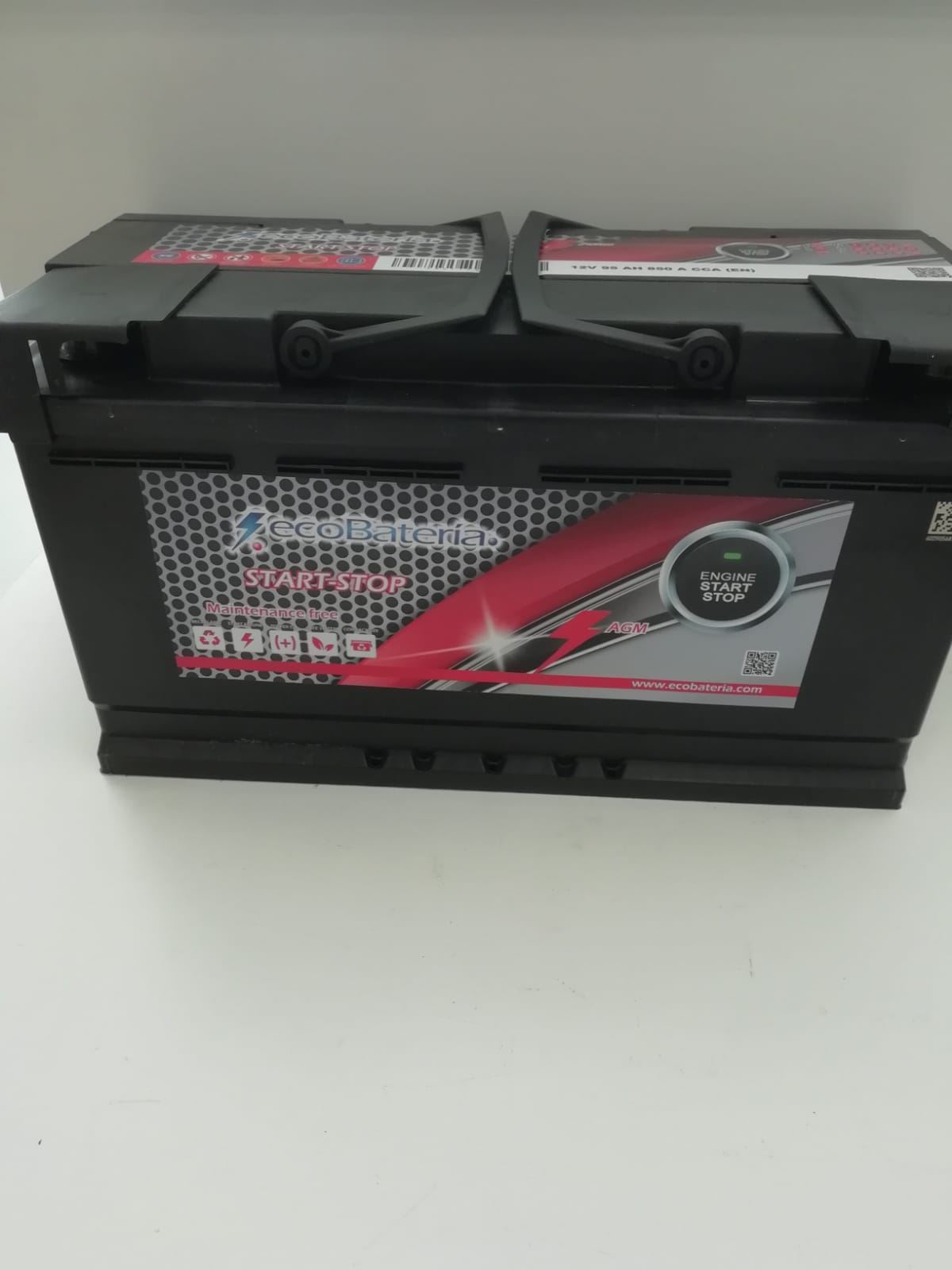 Ecobateria Start&Stop AGM 12v 95Ah 850A - Imagen 1