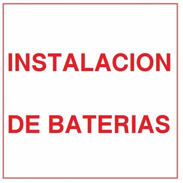Instalación de baterías - Imagen 1