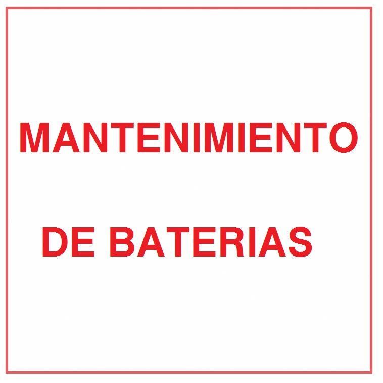 Mantenimiento de Baterías - Imagen 1