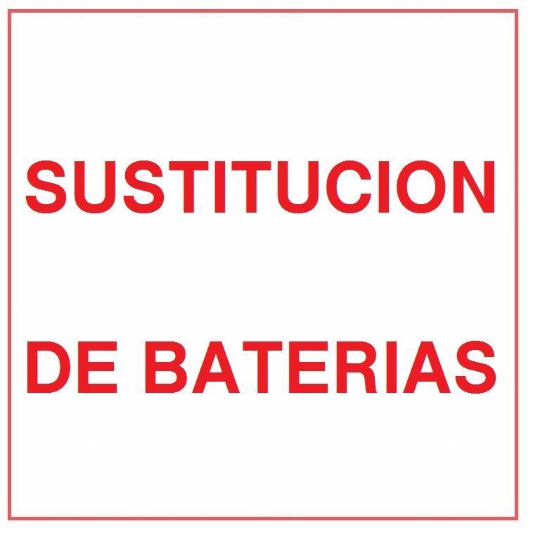 Sustitución de baterias - Imagen 1