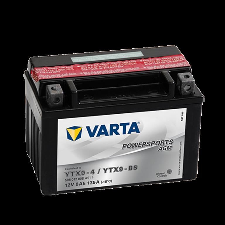 YTX9-BS- Batería Moto, Batería Quad, Batería Moto Aquática